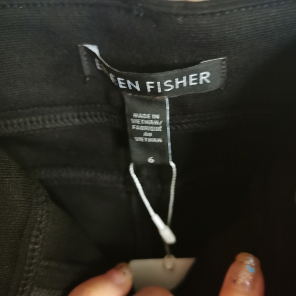 Eileen Fisher Tencel skinny  pants bnwt size 6 - Picture 4 of 8